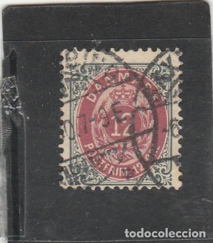Sellos: DINAMARCA 1875 - YVERT NRO. 25 - USADO - - Foto 1