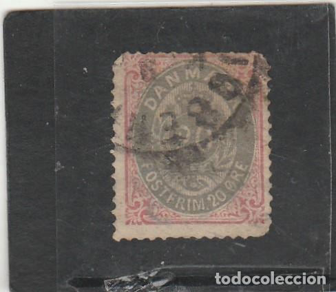 Sellos: DINAMARCA 1875 - YVERT NRO. 26a - USADO - - Foto 1