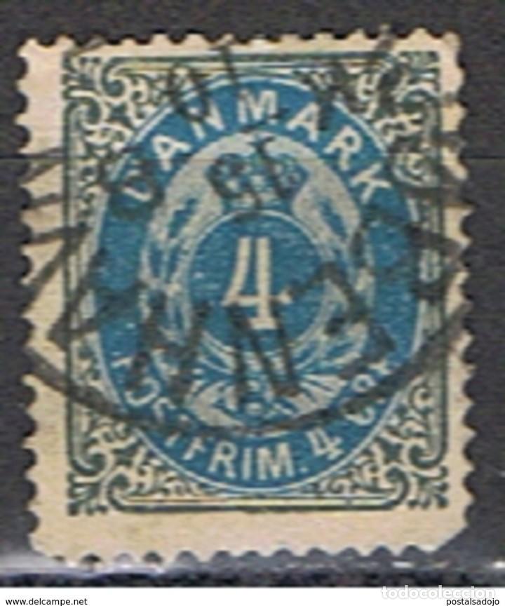Sellos: DINAMARCA // YVERT 23 // 1907 ... USADO - Foto 1