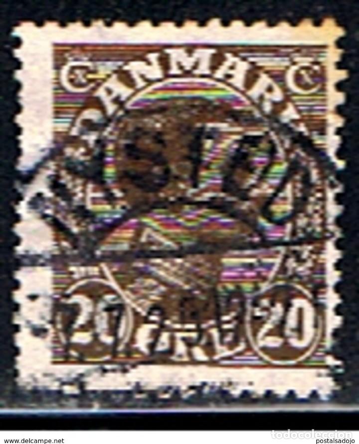 Sellos: DINAMARCA // YVERT 137 // 1921-30 ... USADO - Foto 1