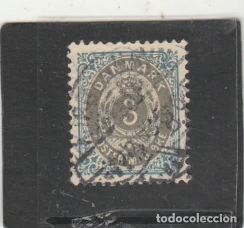Sellos: DINAMARCA 1875 - YVERT NRO. 22 - USADO - - Foto 1