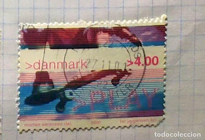Sellos: DINAMARCA DANMARK PATINETE - Foto 1