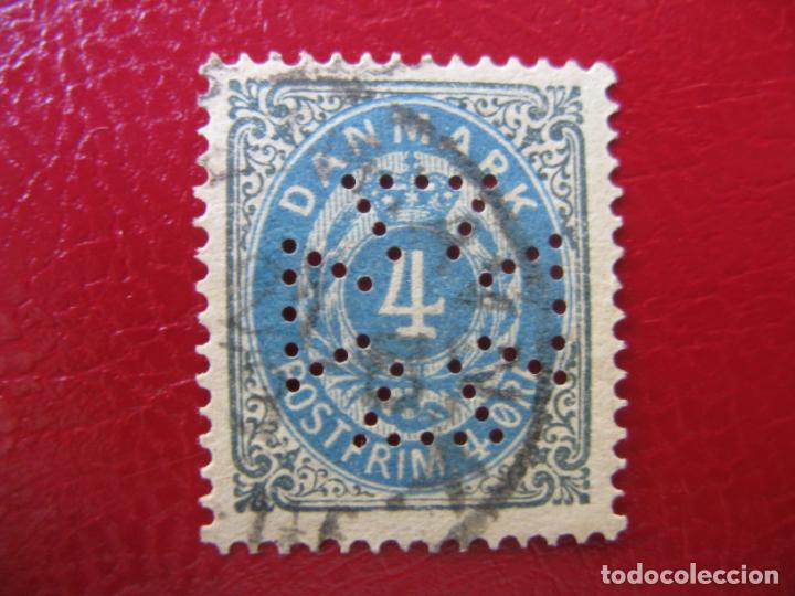 Sellos: +dinamarca 1875, Yvert 23 - Foto 1