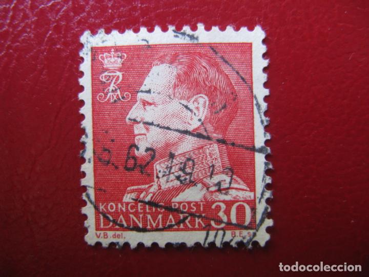 Sellos: +dinamarca 1961, frederic IX, Yvert 399 - Foto 1