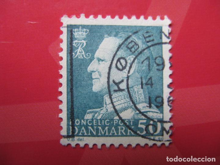 Sellos: +dinamarca 1961, frederic IX, Yvert 402 - Foto 1