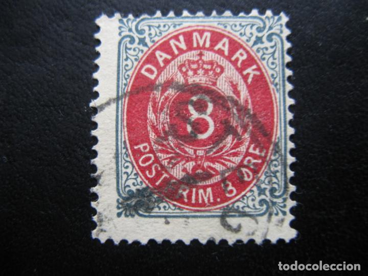 Sellos: +dinamarca 1875, Yvert 24 - Foto 1