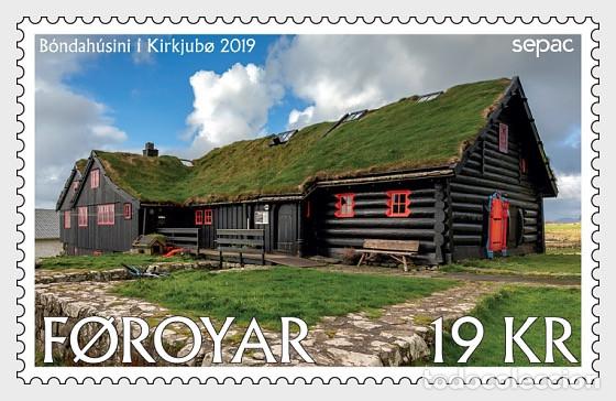 Sellos: Faroe Islands 2019 - Sepac 2019 mnh - Foto 1