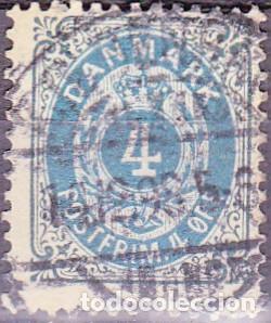 Sellos: 1875 - DINAMARCA - YVERT 23 - Foto 1