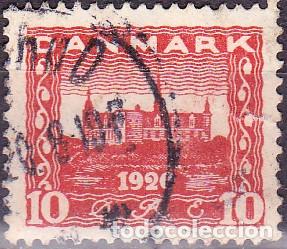Sellos: 1920 - DINAMARCA - CASTILLO DE ELSINOR - YVERT 122 - Foto 1
