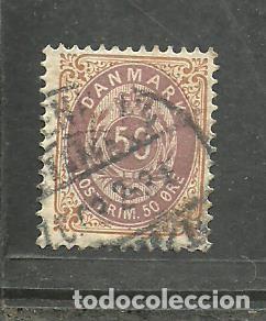 Sellos: DINAMARCA 1875 -YVERT NRO. 28 - USADO - Foto 1