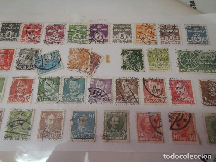 Sellos: LOTE DE 34 SELLOS DE DINAMARCA - Foto 1