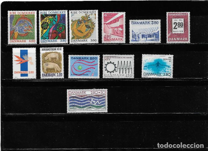 Sellos: DINAMARCA 1987, LOTE DE SERIES COMPLETAS. MNH. - Foto 1