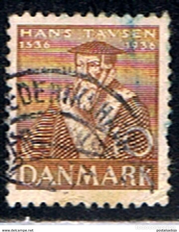 Sellos: DINAMARCA // YVERT 243 // 1936 ... USADO - Foto 1