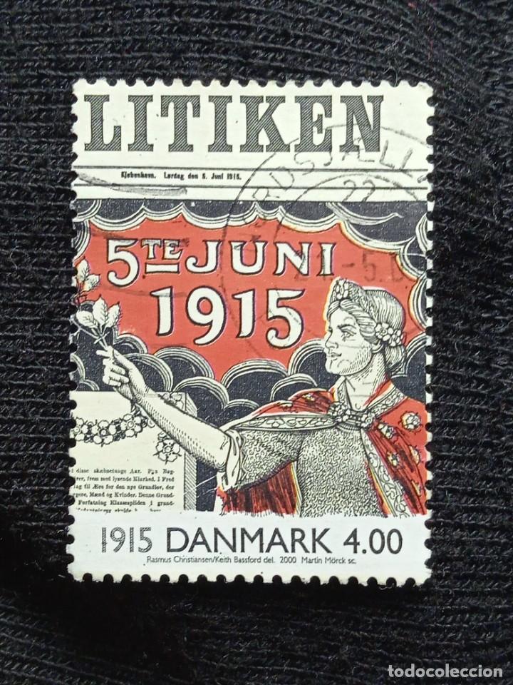 Sellos: DINAMARCA 4, LITIKEN A&Ntilde;O 2000. - Foto 1