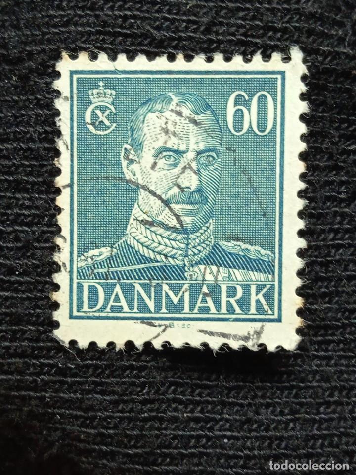 Sellos: DINAMARCA 60 FREDERICK XI. A&Ntilde;O 1953. - Foto 1