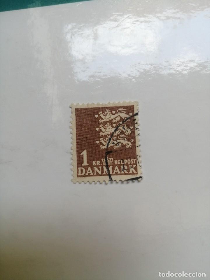 Sellos: DINAMARCA - 1 KR - A&Ntilde;O 1963 - Foto 1