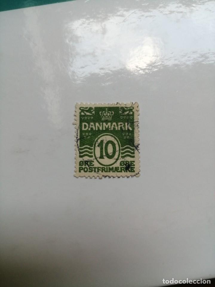 Sellos: DINAMARCA - 10 ORE - CENTENARIO DE L&Iacute;NEAS NAVALES - Foto 1