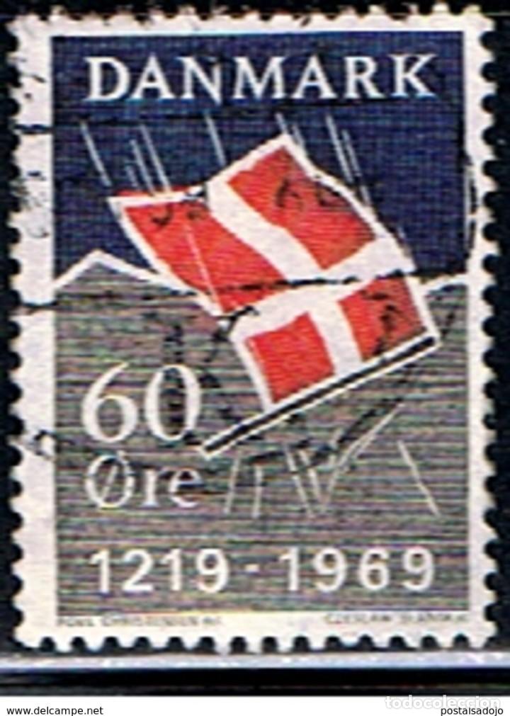 Sellos: DINAMARCA // YVERT 492 // 1969 ... USADO - Foto 1
