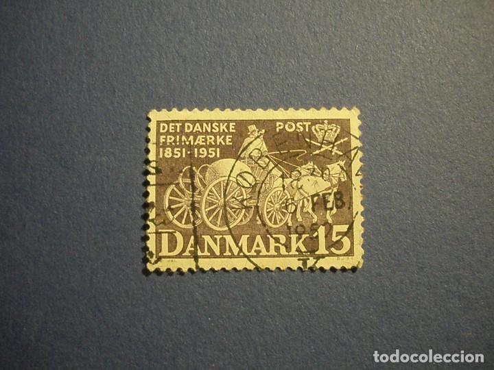 Sellos: DINAMARCA - CARRUAJES DE &Eacute;POCA. - Foto 1