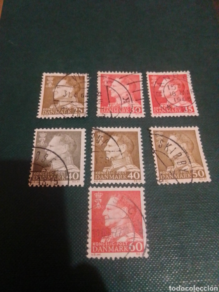 Sellos: Dinamarca Federico IX - Foto 1