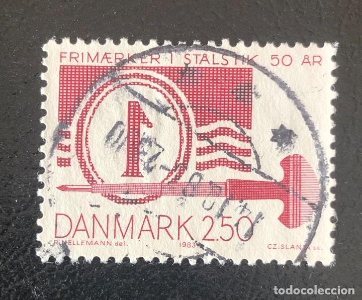 Sellos: DINAMARCA 1983 SCOTT 737 USADO - Foto 1