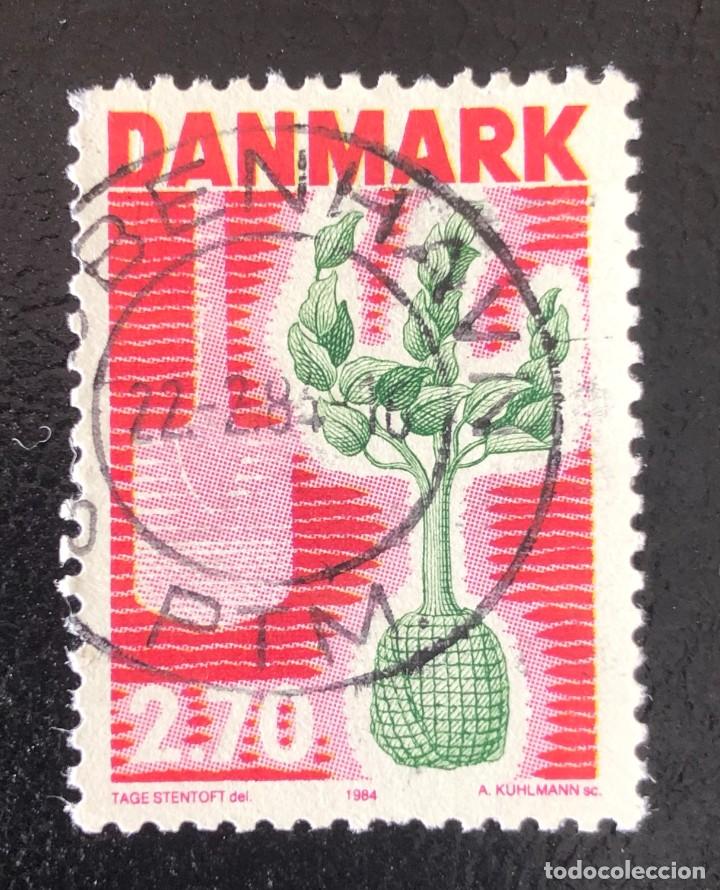 Sellos: DINAMARCA 1984 SCOTT 749 USADO - Foto 1