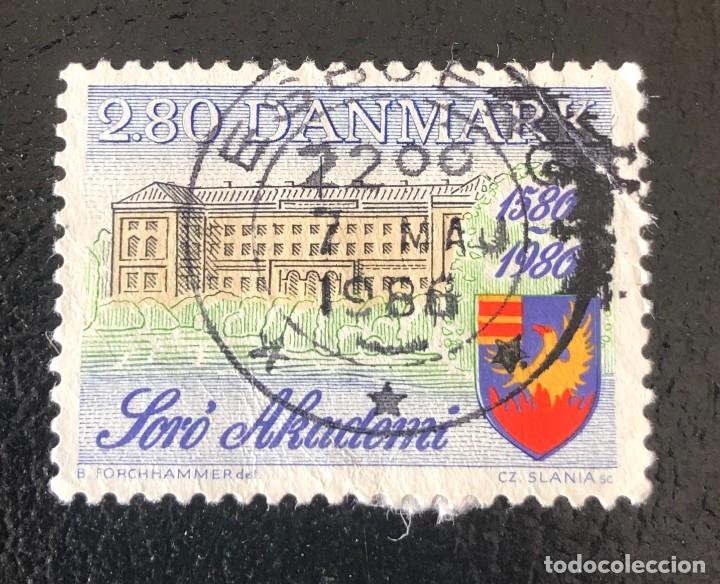 Sellos: DINAMARCA 1986 SCOTT 816 USADO - Foto 1