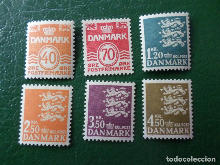 Sellos: .dinamarca, 1971, Yvert 518/23 - Foto 1