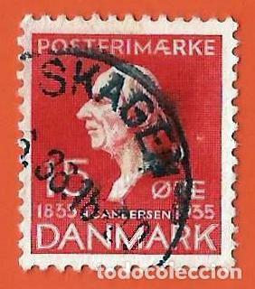 Sellos: DINAMARCA. 1935. HANS CHRISTIAN ANDERSEN - Foto 1