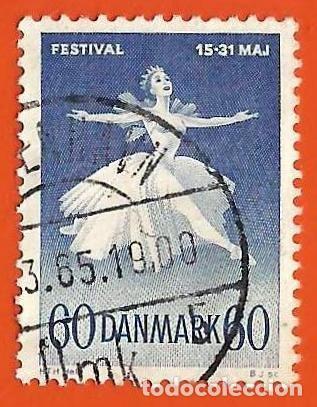 Sellos: DINAMARCA. 1962. BALLET. BAILARINA - Foto 1