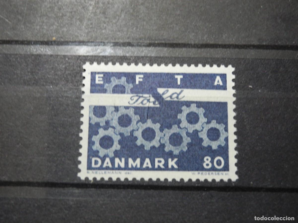 Sellos: Dinamarca EFTA 1967. Yvert 457 MNH - Foto 1