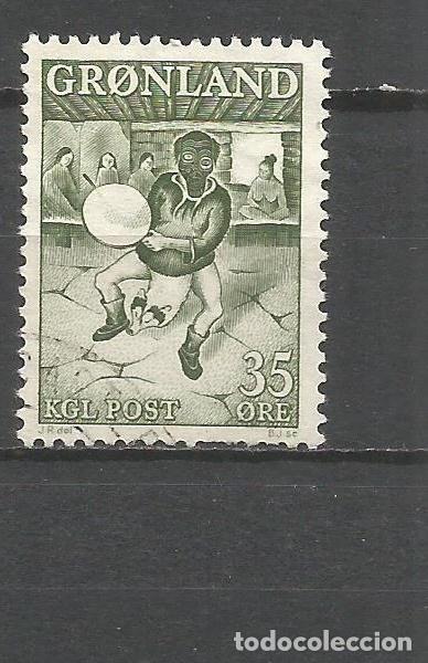 Sellos: GROENLANDIA YVERT NUM. 35 USADO - Foto 1