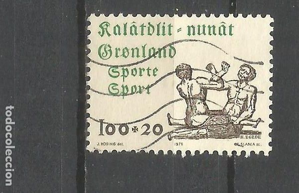 Sellos: GROENLANDIA YVERT NUM. 85 USADO - Foto 1