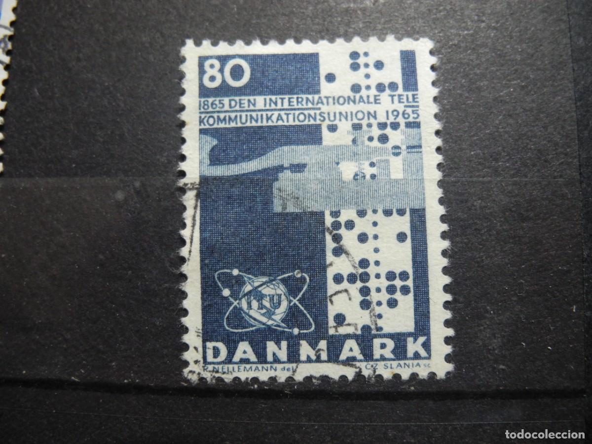 Sellos: Dinamarca 1965. Yvert: 439. Tel&eacute;grafo. - Foto 1