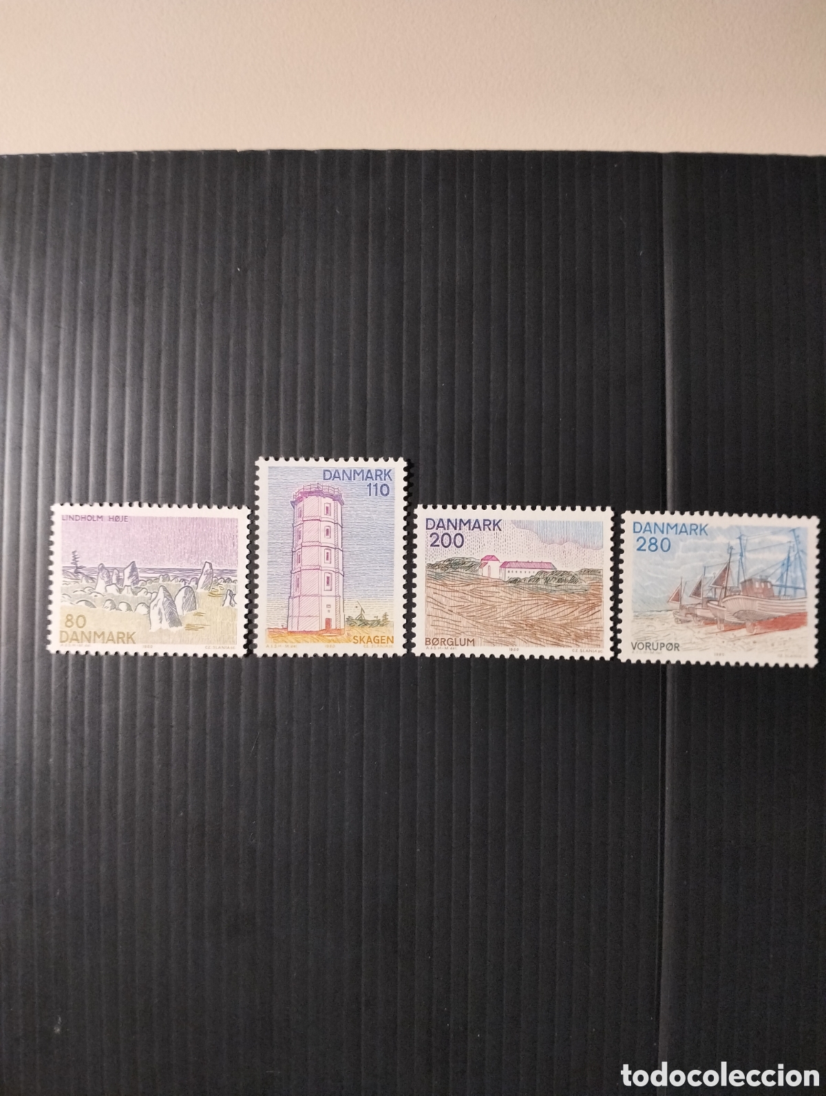 Sellos: DINAMARCA 1980 TURISMO - Foto 1