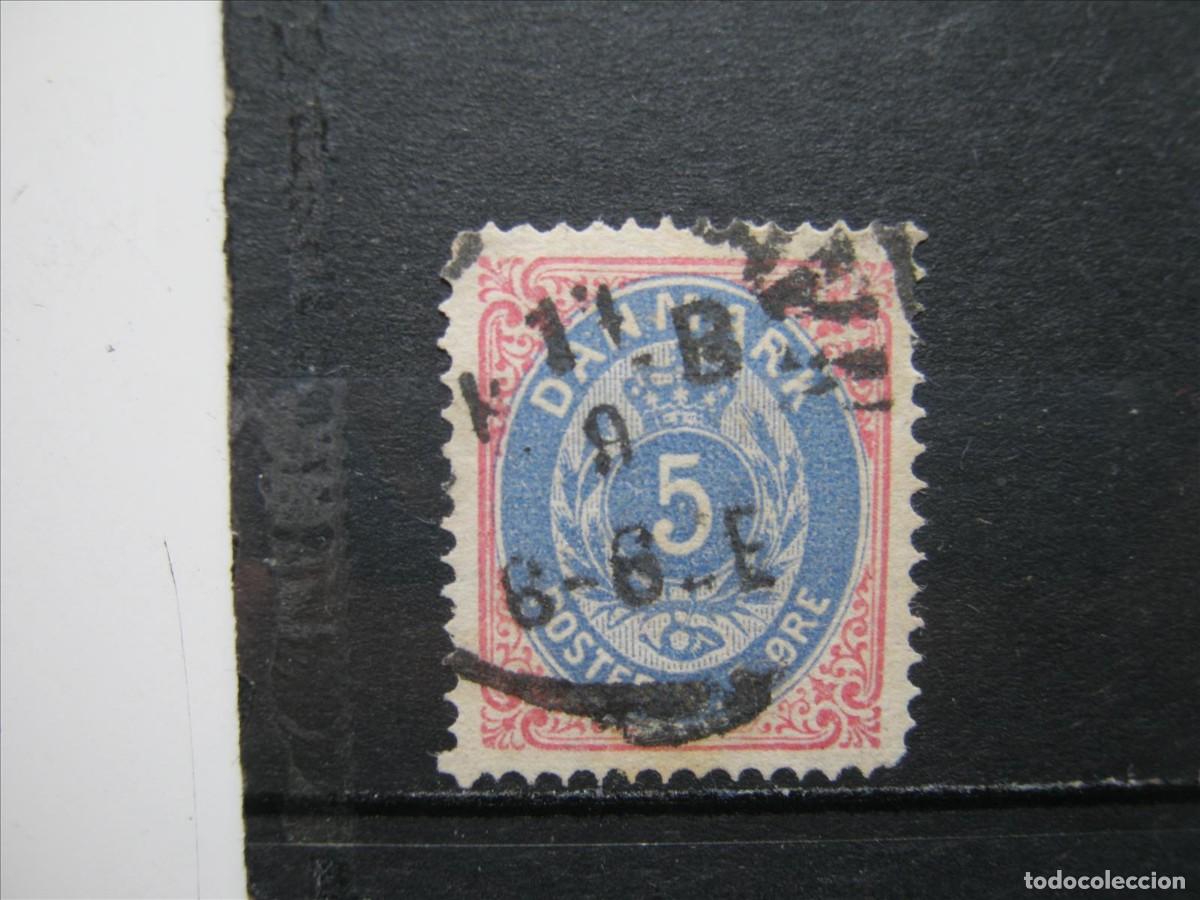 Sellos: DINAMARCA YVERT 23 A USADO BIEN!!! VALOR 70&euro; - Foto 1