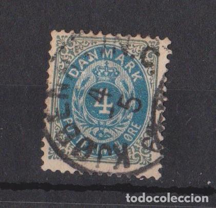 Sellos: DINAMARCA 1875 4 ORE POSTFRIM - Foto 1