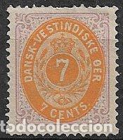 Sellos: DINAMARCA, 1873, YVERT T. n&ordm; 9 (*) - Foto 1