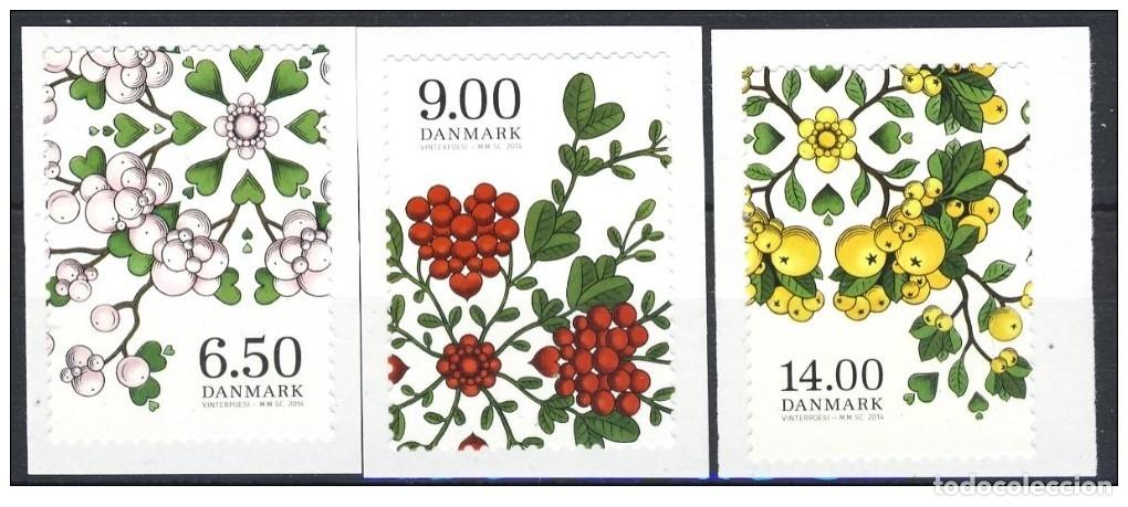 Sellos: Danemark Denmark 2014 - Fleurs dhiver set mnh** - Foto 1