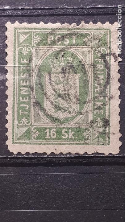 Sellos: DINAMARCA . A&Ntilde;O 1871 &deg;. YVERT 3 - Foto 1