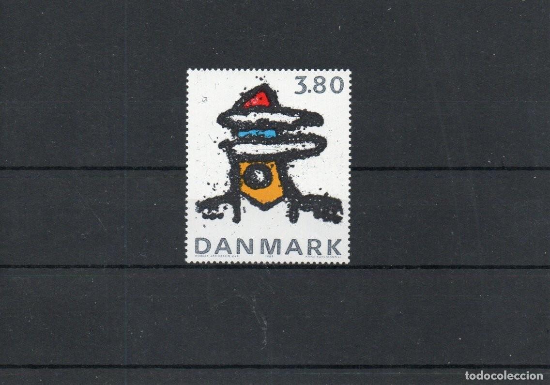 Sellos: DINAMARCA. ARTE MODERNO. OBRA DE ROBERT JACOBSEN. - Foto 1