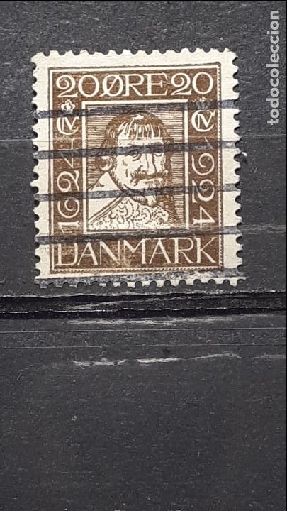 Sellos: DINAMARCA &deg;. A&Ntilde;O 1924 . Yvert 163 - Foto 1