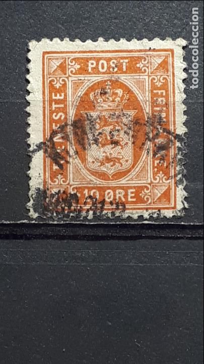 Sellos: DINAMARCA &deg;. A&Ntilde;O 1915-24 . Yvert 16 - Foto 1