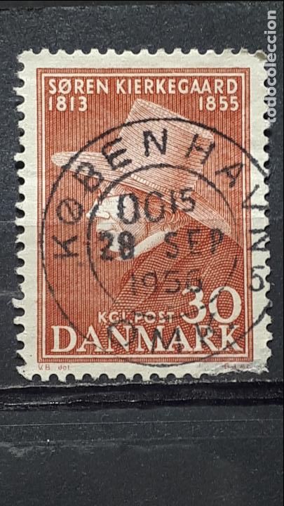 Sellos: DINARMARCA. &deg;. A&Ntilde;O 1955 YVERT 366 - Foto 1