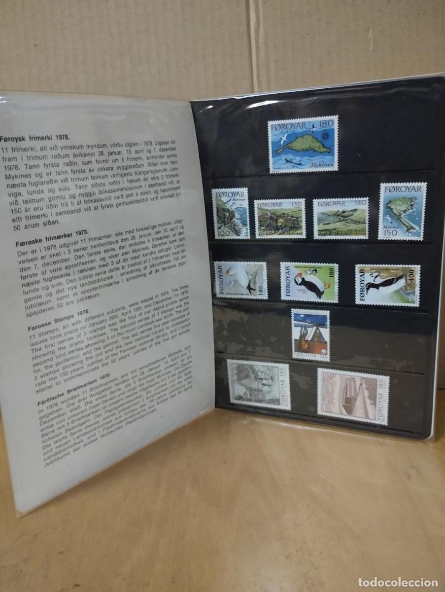 Sellos: FEROE ---- CARPETA ANUAL 1978 - Foto 2