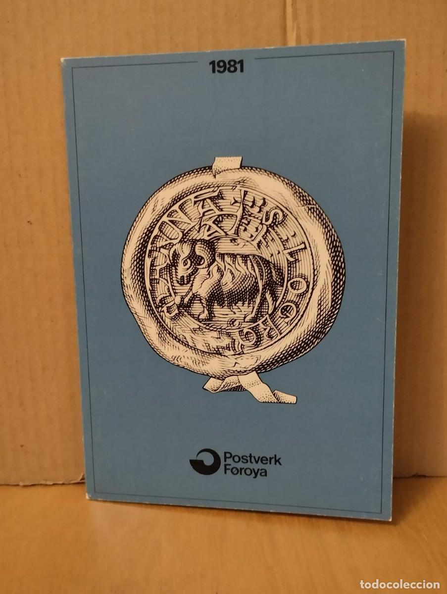 Sellos: FEROE ---- CARPETA ANUAL 1981 - Foto 1