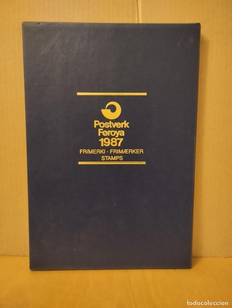 Sellos: FEROE ---- LIBRO ANUAL 1982 - Foto 1