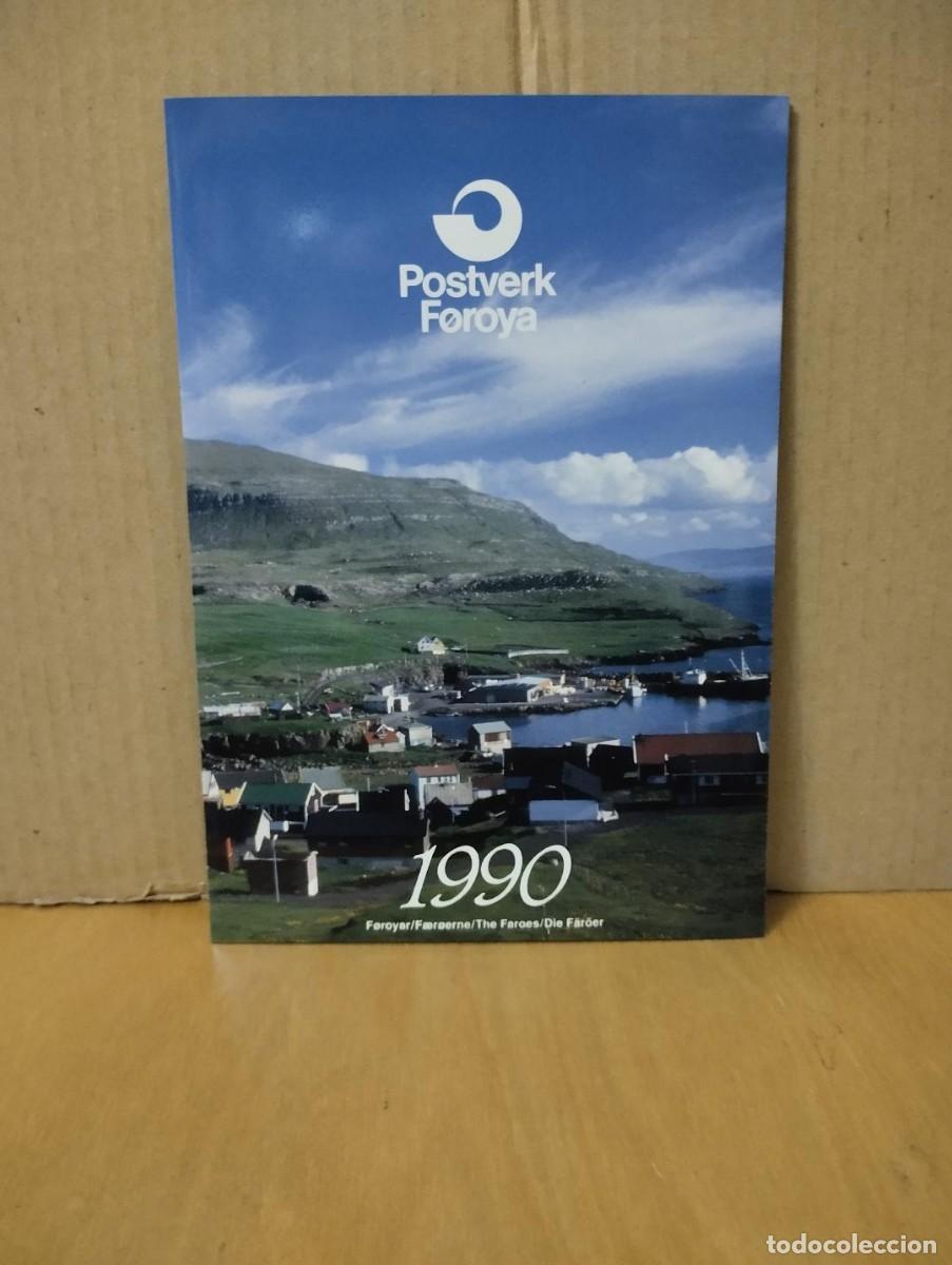 Sellos: FEROE ---- CARPETA ANUAL 1990 - Foto 1