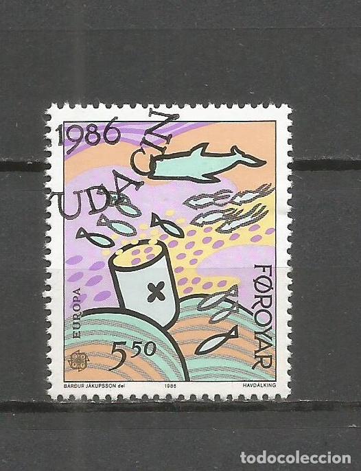 Sellos: ISLAS FEROE DINAMARCA YVERT NUM. 129 USADO - Foto 1