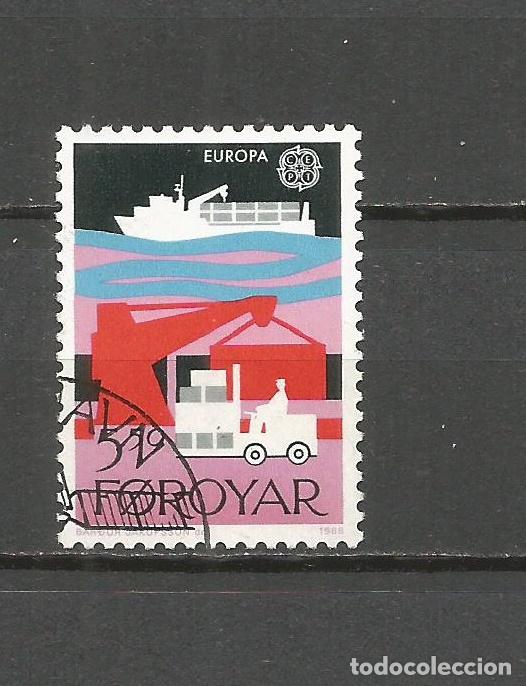 Sellos: ISLAS FEROE DINAMARCA YVERT NUM. 161 USADO - Foto 1